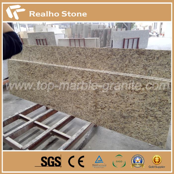 Venetian Gold Eased Polished Yellow Granite Worktops And Countertops