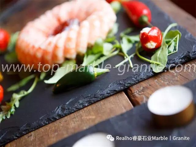 slate dining plates