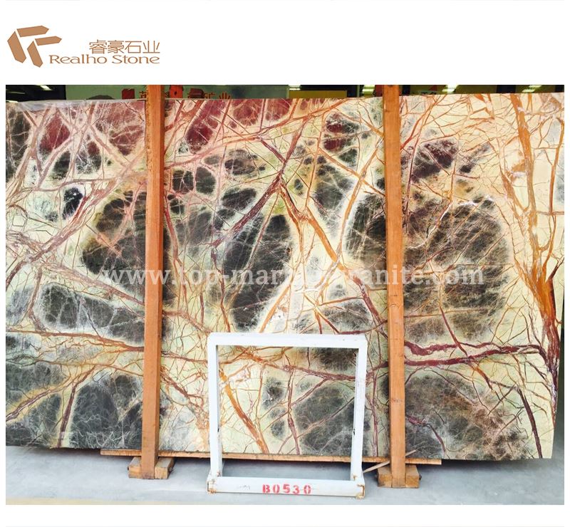 Rainforest Green Marble slab Rainforest Green Marble slab