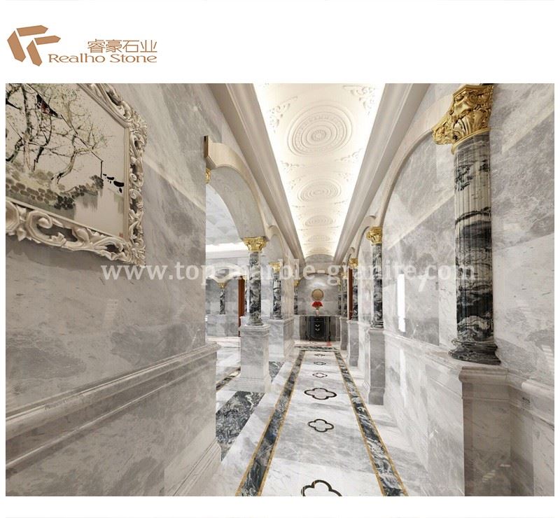 Silver Grey Marble For Wall