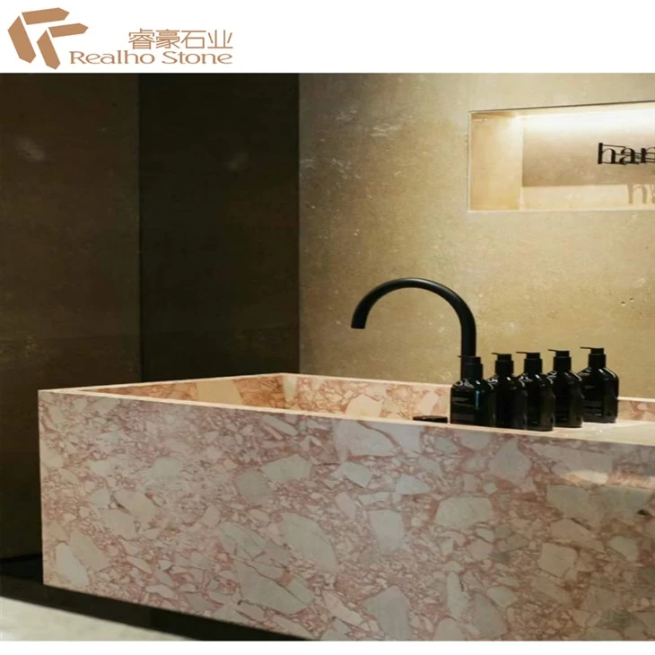 Controsoffitti/pareti e pavimenti/scale in lastre di marmo decorative interne arancione naturale Bulgari