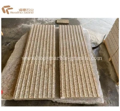 Beige granito tattile pavimentazione cieca