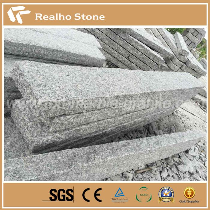 Grey Color Garden Pineapple Handmade Granite kerbs stone