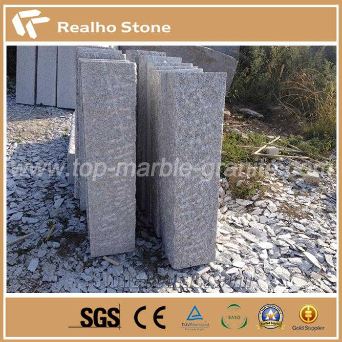 Grey Color Garden Pineapple Handmade Granite kerbs stone