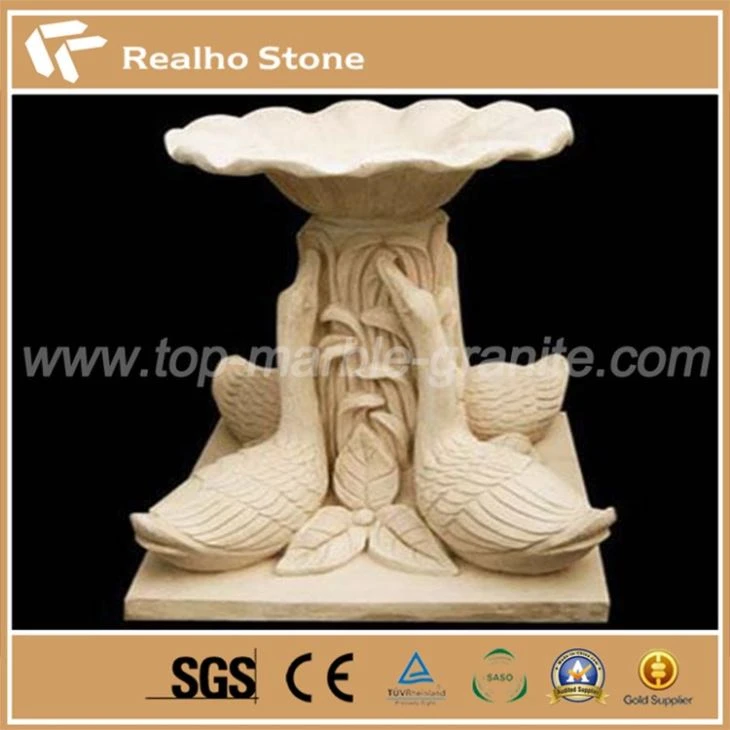 Garden Carved Marble Water Fountain