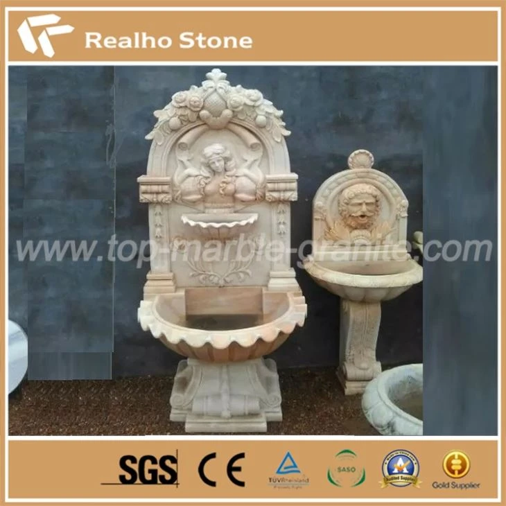 Garden Carved Marble Water Fountain