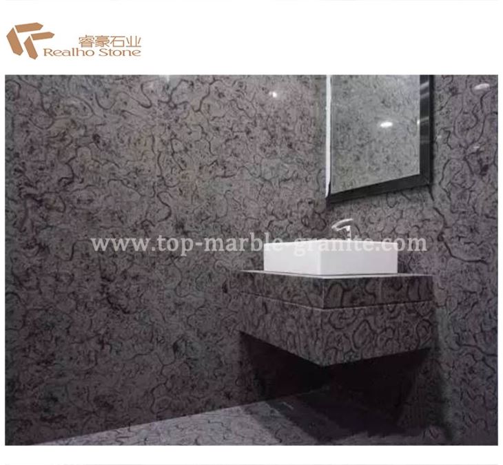 Grey Dragon Marble vanity top