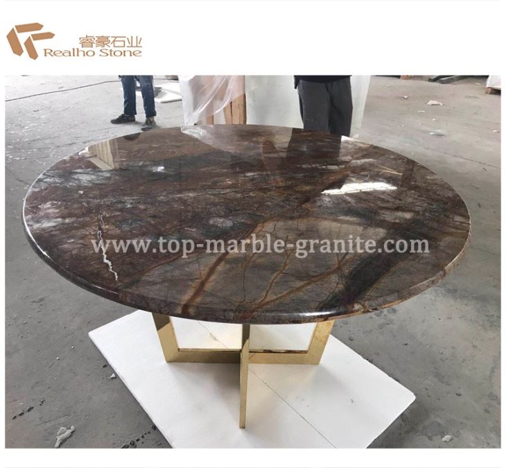 Marble Onyx Natural Stone Tables For Decoration