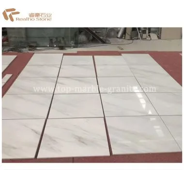 Lay Out Muses White Marble Pavimento Piastrelle