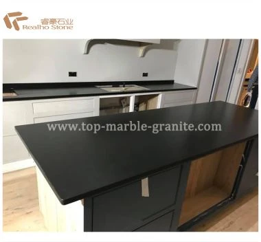 Assoluto nero Granito Cucina Isola Top