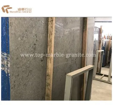 Gray Polished The Marble Slab