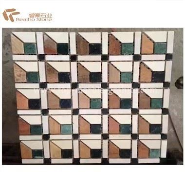 Sconto mattonelle di mosaico di marmo