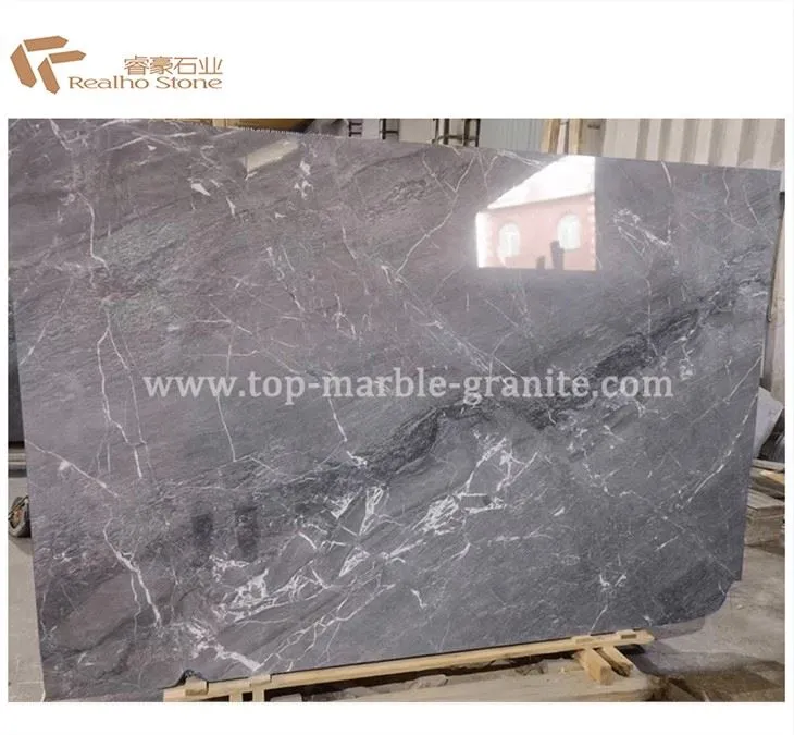 Phantom Grey Marble Slab Polished