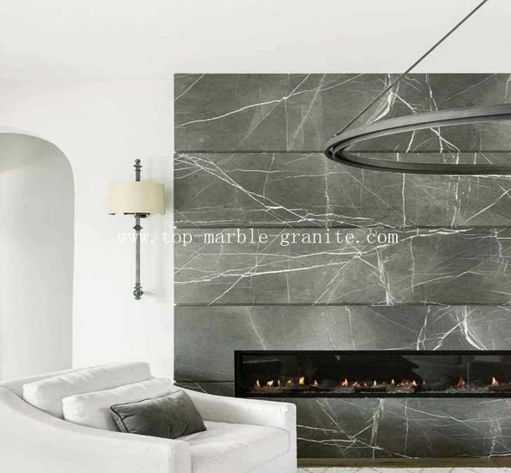 Marmo Grigio Con Venature Bianche