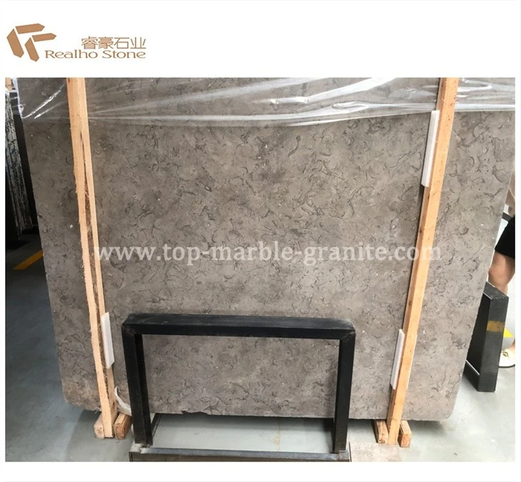 silver grey marble